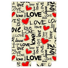 Love Abstract Background Love Textures Automatic Folding Umbrella with Case (Medium) from ArtsNow.com Case