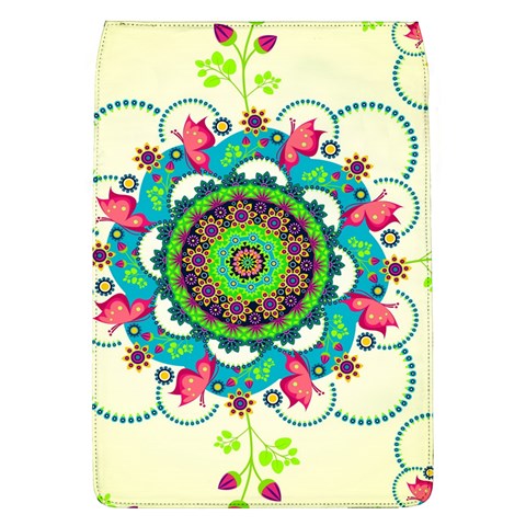 Mandala Flowers, Abstract, Butterflies, Floral, Pattern Removable Flap Cover (L) from ArtsNow.com Front