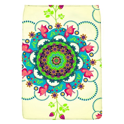 Mandala Flowers, Abstract, Butterflies, Floral, Pattern Removable Flap Cover (S) from ArtsNow.com Front