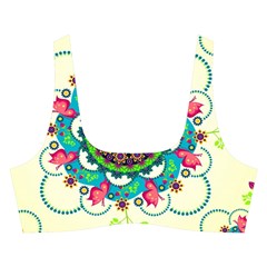 Mandala Flowers, Abstract, Butterflies, Floral, Pattern Cross Back Hipster Bikini Set from ArtsNow.com Front