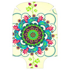 Mandala Flowers, Abstract, Butterflies, Floral, Pattern Luggage Cover (Large) from ArtsNow.com Front