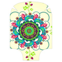 Mandala Flowers, Abstract, Butterflies, Floral, Pattern Luggage Cover (Medium) from ArtsNow.com Front