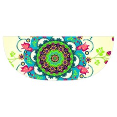 Mandala Flowers, Abstract, Butterflies, Floral, Pattern Kids  Hooded Rain Ponchos from ArtsNow.com Brim