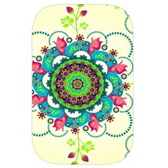 Mandala Flowers, Abstract, Butterflies, Floral, Pattern Waist Pouch (Small) from ArtsNow.com Back