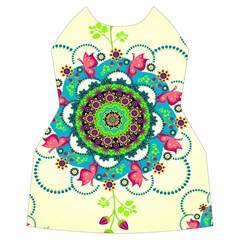 Mandala Flowers, Abstract, Butterflies, Floral, Pattern Women s Long Sleeve Raglan T Front