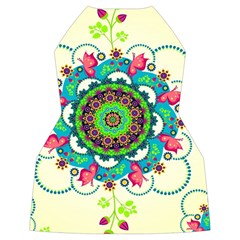 Mandala Flowers, Abstract, Butterflies, Floral, Pattern Women s Long Sleeve Raglan T Back