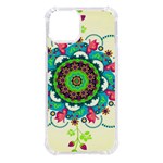 Mandala Flowers, Abstract, Butterflies, Floral, Pattern iPhone 14 TPU UV Print Case