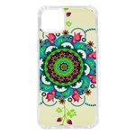 Mandala Flowers, Abstract, Butterflies, Floral, Pattern iPhone 14 Plus TPU UV Print Case