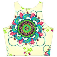 Mandala Flowers, Abstract, Butterflies, Floral, Pattern Cut Out Top from ArtsNow.com Back