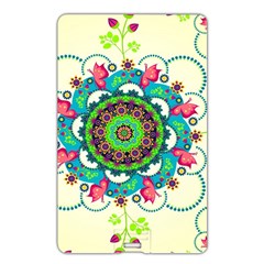 Mandala Flowers, Abstract, Butterflies, Floral, Pattern Name Card Style USB Flash Drive from ArtsNow.com Back