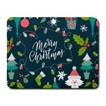 Merry Christmas, Happy New Year, Christmas Seamless Texture Small Mousepad