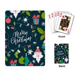 Merry Christmas, Happy New Year, Christmas Seamless Texture Playing Cards Single Design (Rectangle)