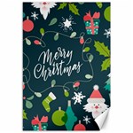 Merry Christmas, Happy New Year, Christmas Seamless Texture Canvas 12  x 18 