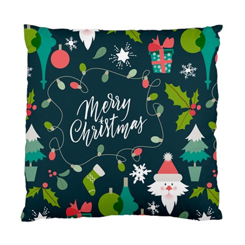 Merry Christmas, Happy New Year, Christmas Seamless Texture Standard Cushion Case (One Side) from ArtsNow.com Front