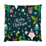 Merry Christmas, Happy New Year, Christmas Seamless Texture Standard Cushion Case (One Side)