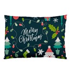 Merry Christmas, Happy New Year, Christmas Seamless Texture Pillow Case