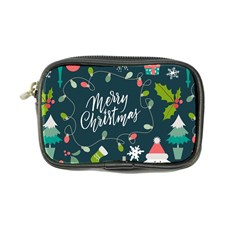 Merry Christmas, Happy New Year, Christmas Seamless Texture Coin Purse from ArtsNow.com Front