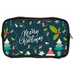 Merry Christmas, Happy New Year, Christmas Seamless Texture Toiletries Bag (One Side)