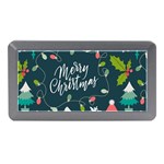 Merry Christmas, Happy New Year, Christmas Seamless Texture Memory Card Reader (Mini)