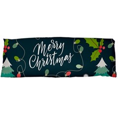 Merry Christmas, Happy New Year, Christmas Seamless Texture Body Pillow Case Dakimakura (Two Sides) from ArtsNow.com Back