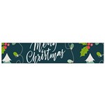 Merry Christmas, Happy New Year, Christmas Seamless Texture Small Premium Plush Fleece Scarf