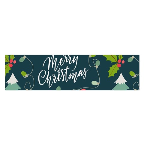 Merry Christmas, Happy New Year, Christmas Seamless Texture Oblong Satin Scarf (16  x 60 ) from ArtsNow.com Front