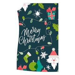 Merry Christmas, Happy New Year, Christmas Seamless Texture Women s Button Up Vest from ArtsNow.com Front Right