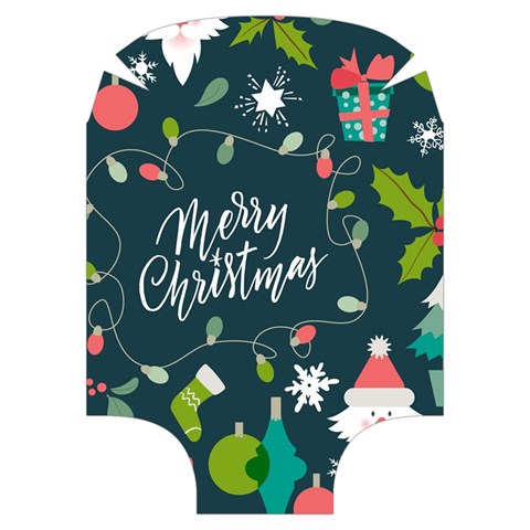 Merry Christmas, Happy New Year, Christmas Seamless Texture Luggage Cover (Medium) from ArtsNow.com Front