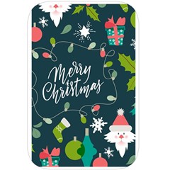 Merry Christmas, Happy New Year, Christmas Seamless Texture Belt Pouch Bag (Large) from ArtsNow.com Back