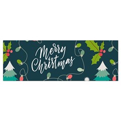 Merry Christmas, Happy New Year, Christmas Seamless Texture Wristlet Pouch Bag (Small) from ArtsNow.com Bottom