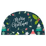 Merry Christmas, Happy New Year, Christmas Seamless Texture Anti Scalding Pot Cap