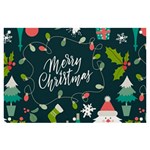 Merry Christmas, Happy New Year, Christmas Seamless Texture Banner and Sign 6  x 4 