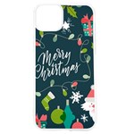 Merry Christmas, Happy New Year, Christmas Seamless Texture iPhone 15 TPU UV Print Case