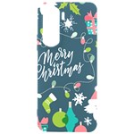 Merry Christmas, Happy New Year, Christmas Seamless Texture Samsung Galaxy S24 Plus 6.7 Inch Black TPU UV Case