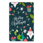 Merry Christmas, Happy New Year, Christmas Seamless Texture Name Card Style USB Flash Drive