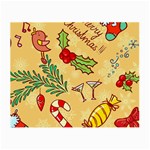 Merry Christmas, New Year Backgrounds, Happy New Year Small Glasses Cloth