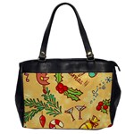 Merry Christmas, New Year Backgrounds, Happy New Year Oversize Office Handbag