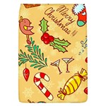 Merry Christmas, New Year Backgrounds, Happy New Year Removable Flap Cover (L)