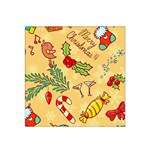 Merry Christmas, New Year Backgrounds, Happy New Year Satin Bandana Scarf 22  x 22 