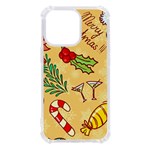 Merry Christmas, New Year Backgrounds, Happy New Year iPhone 13 Pro TPU UV Print Case