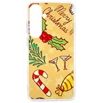 Merry Christmas, New Year Backgrounds, Happy New Year Samsung Galaxy S24 Ultra 6.9 Inch TPU UV Case