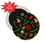 Merry Christmas 2.25  Magnets (10 pack) 