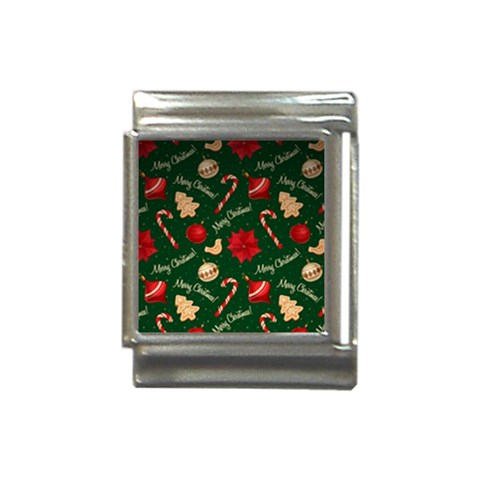 Merry Christmas Italian Charm (13mm) from ArtsNow.com Front