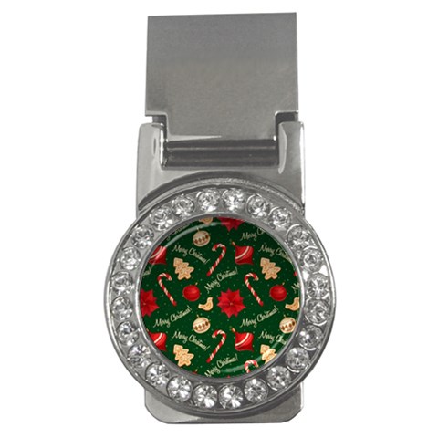 Merry Christmas Money Clips (CZ)  from ArtsNow.com Front