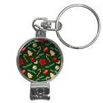 Merry Christmas Nail Clippers Key Chain