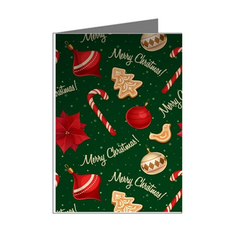 Merry Christmas Mini Greeting Cards (Pkg of 8) from ArtsNow.com Right