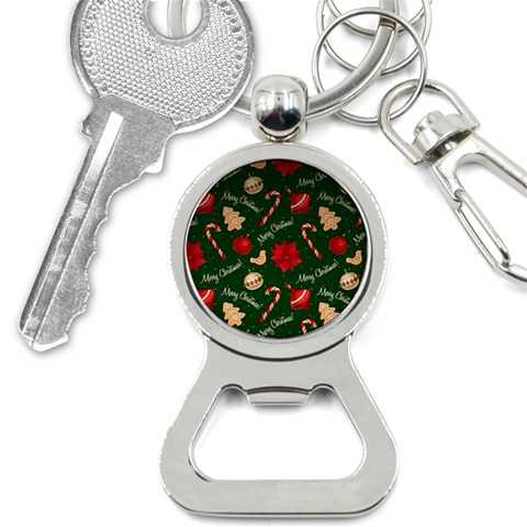 Merry Christmas Bottle Opener Key Chain from ArtsNow.com Front