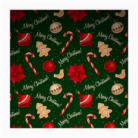 Merry Christmas Medium Glasses Cloth from ArtsNow.com Front