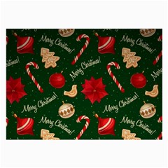 Merry Christmas Large Glasses Cloth (2 Sides) from ArtsNow.com Back