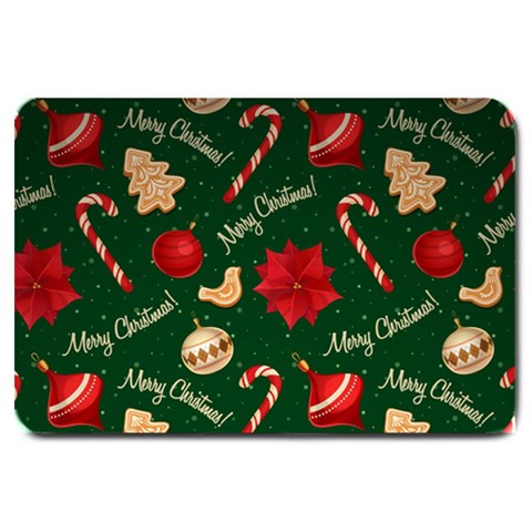 Merry Christmas Large Doormat from ArtsNow.com 30 x20  Door Mat